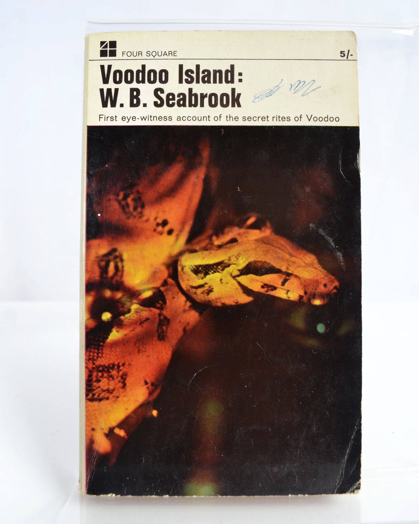 Voodoo Island by W. B. Seabrook (Four Square / first edition pbk, August 1966)
