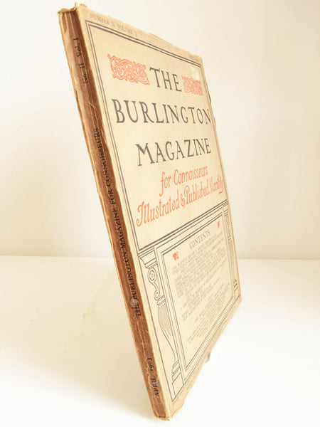 The Burlington Magazine Vol I No II (Savile Publishing Co Ltd / April 1903) 