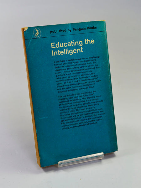 Educating the Intelligent by Michael Hutchinson and Christopher Young (Penguin Books / 1962 first paperback edition)