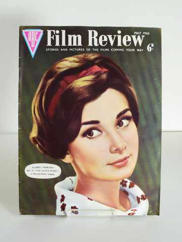 ABC Film Review Vol 10 No 5 (May 1960) Audrey Hepburn in The Nun's Story.