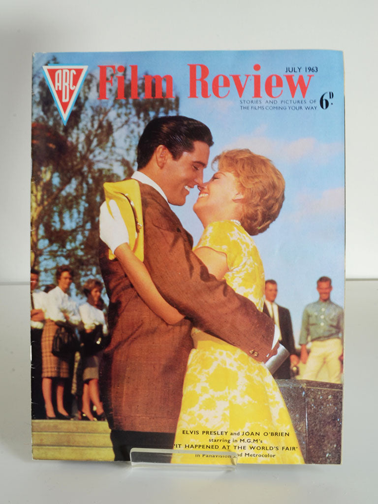 ABC Film Review Vol 13 No 7 (July 1963). Elvis Presley in It Happened at the World's Fair.