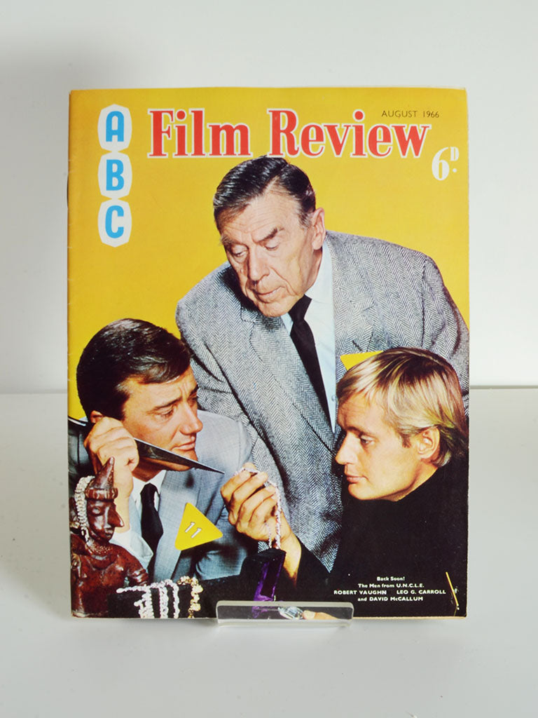 ABC Film Review Vol 16 No 8 (August 1966). Man From U.N.C.L.E