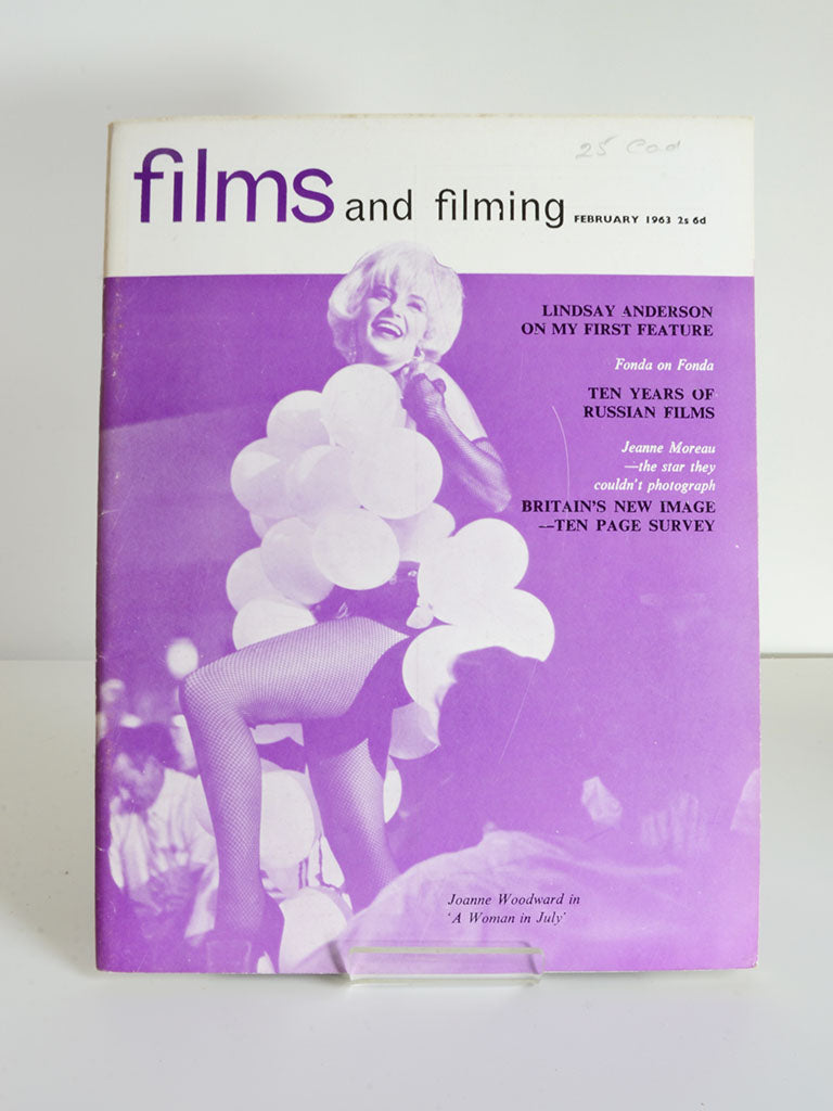 Films and Filming Vol 9 No 5 (February 1963). Lindsay Anderson.