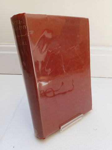 Autobiography by Eric Gill (Jonathan Cape / 1940)