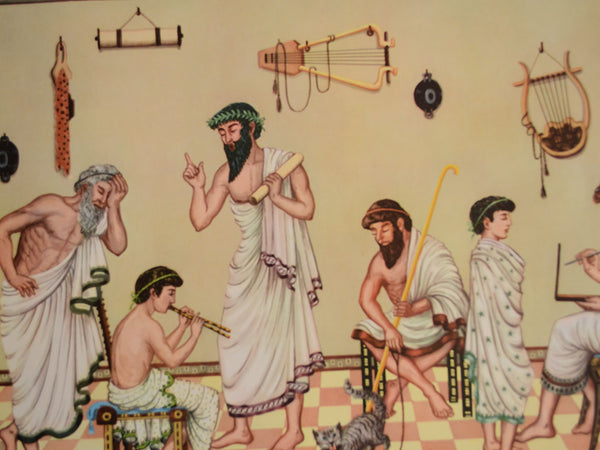 Macmillan's Teaching in Practice Primary Education Classroom Poster: No 10 - Greek Boys at School