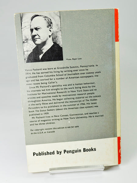 The Hidden Persuaders by Vance Packard (Penguin / 1960)
