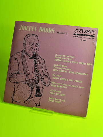 Johnny Dodds Volume 4 (London Records / Cat No: AL 3560)