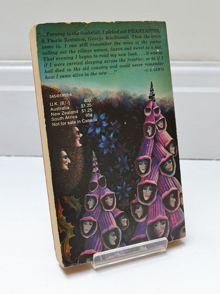 Phantastes by George MacDonald (Ballantine Books / first UK printing, Dec 1971)