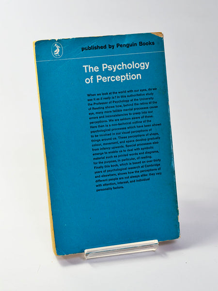 The Psychology of Perception by M. D. Vernon