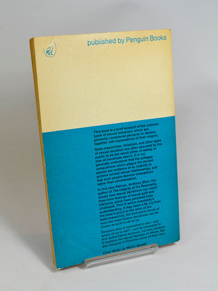 Sexual Deviation by Anthony Storr (Penguin Books / first edition softcover, 1964)