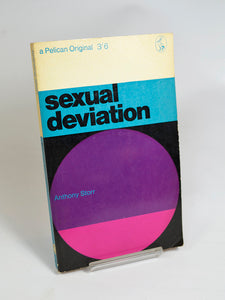 Sexual Deviation by Anthony Storr (Penguin Books / first edition softcover, 1964)