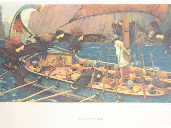 Macmillan's Teaching in Practice Primary Education Classroom Poster: No 150 - Ulysses and the Sirens