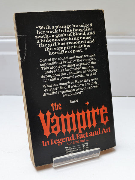 The Vampire in Legend, Fact and Art by Basil Copper (Corgi / 1975)